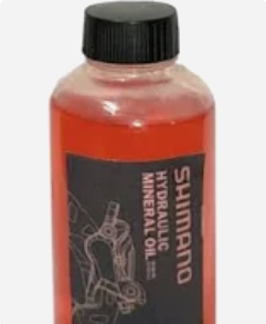 Shimano Hydraulic Mineral Oil 50ml: Ideal for small maintenance tasks or topping up your brake fluid.